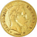 Coin, France, Napoleon III, 10 Francs, 1862, Strasbourg, Gold, VF(30-35)