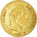 Moneda, Francia, Napoleon III, 10 Francs, 1863, Strasbourg, Oro, BC+