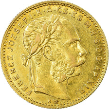 Moneda, Hungría, Franz Joseph I, 8 Forint 20 Francs, 1886, Kormoczbanya, MBC+
