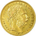 Moneda, Hungría, Franz Joseph I, 8 Forint 20 Francs, 1886, Kormoczbanya, MBC+