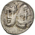Coin, Thrace, Istros, Drachm, Istros, AU(50-53), Silver, BMC:254