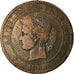 Münze, Frankreich, Cérès, 10 Centimes, 1884, Paris, S, Bronze, KM:815.1
