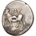 Monnaie, Thrace, Byzantion, Drachme, Byzantium, TTB, Argent