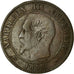 Coin, France, Napoleon III, 2 Centimes, 1855, Rouen, VF(20-25), KM 776.2