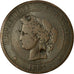 Coin, France, Cérès, 10 Centimes, 1881, Paris, VG(8-10), Bronze, KM:815.1