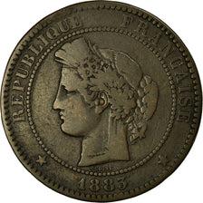 Münze, Frankreich, Cérès, 10 Centimes, 1883, Paris, S, Bronze, KM:815.1