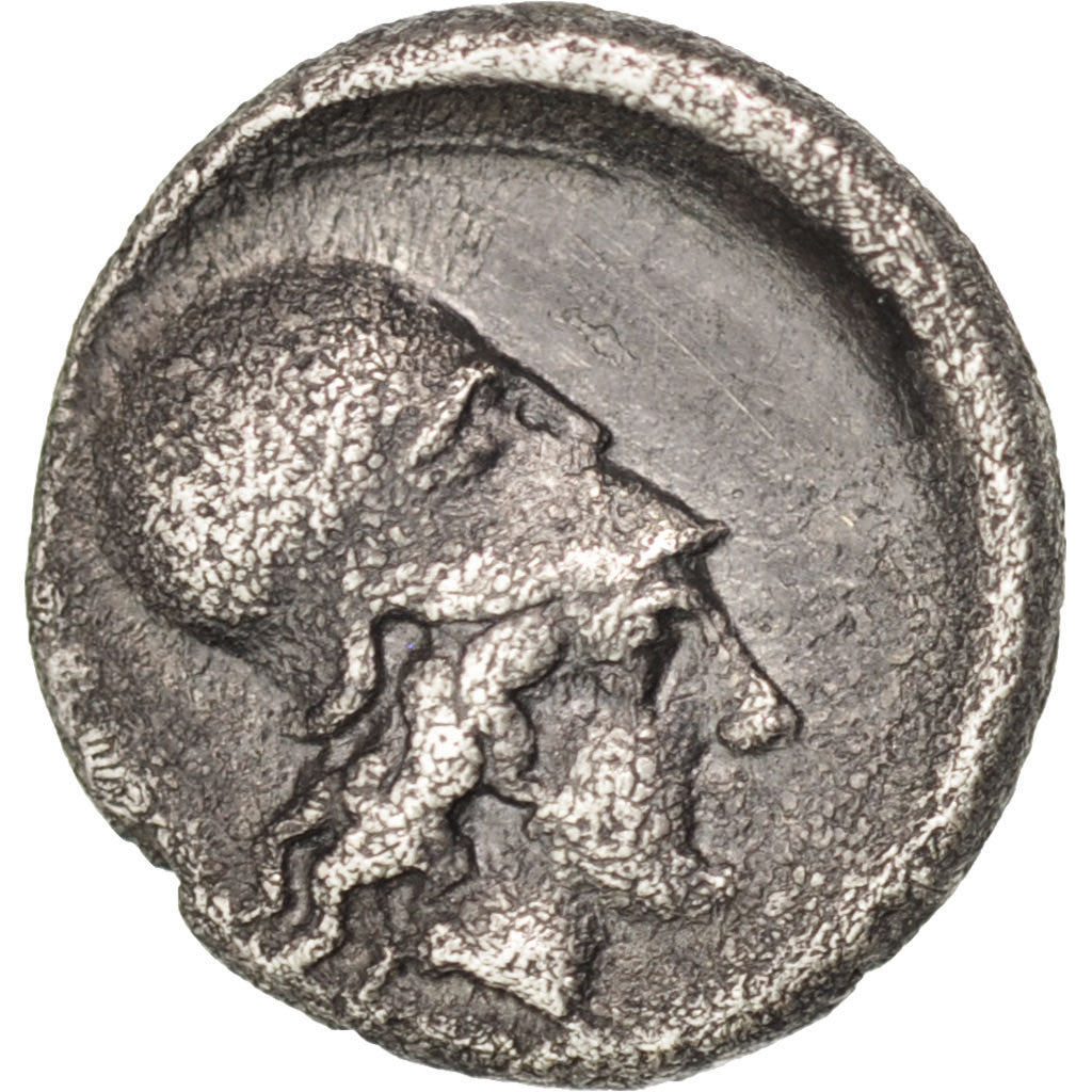 Coin, Mysia, Lampsakos, Athena, Obol, Lysimachos, AU(50-53), Silver
