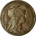 Coin, France, Dupuis, 10 Centimes, 1917, Paris, EF(40-45), Bronze, KM:843