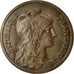 Coin, France, Dupuis, 10 Centimes, 1916, Paris, AU(50-53), Bronze, KM:843