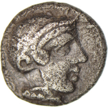 Moneta, Lesbos, 480-350 Bf JC, Mytilene, Athena, Obol, EF(40-45), Srebro