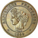Coin, France, Cérès, 5 Centimes, 1889, Paris, AU(55-58), Bronze, KM:821.1