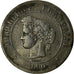 Monnaie, France, Cérès, 5 Centimes, 1890, Paris, TB, Bronze, Gadoury:157a
