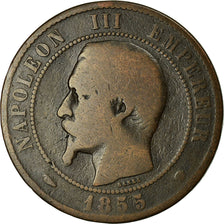 Coin, France, Napoleon III, Napoléon III, 10 Centimes, 1855, Marseille