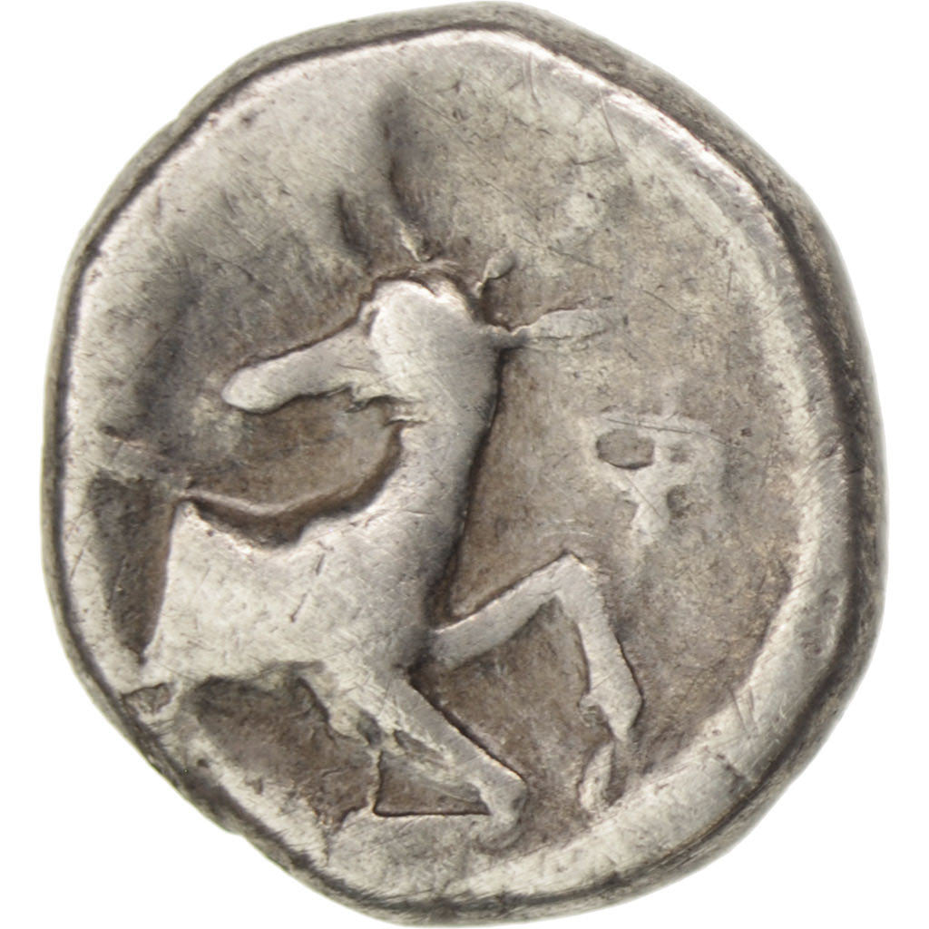 Moneta, Trihemiobol, Ephesos, MB+, Argento