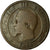 Coin, France, Napoleon III, 10 Centimes, 1856, Rouen, F(12-15), KM 771.2