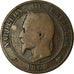 Moneta, Francia, Napoleon III, 10 Centimes, 1864, Bordeaux, B+