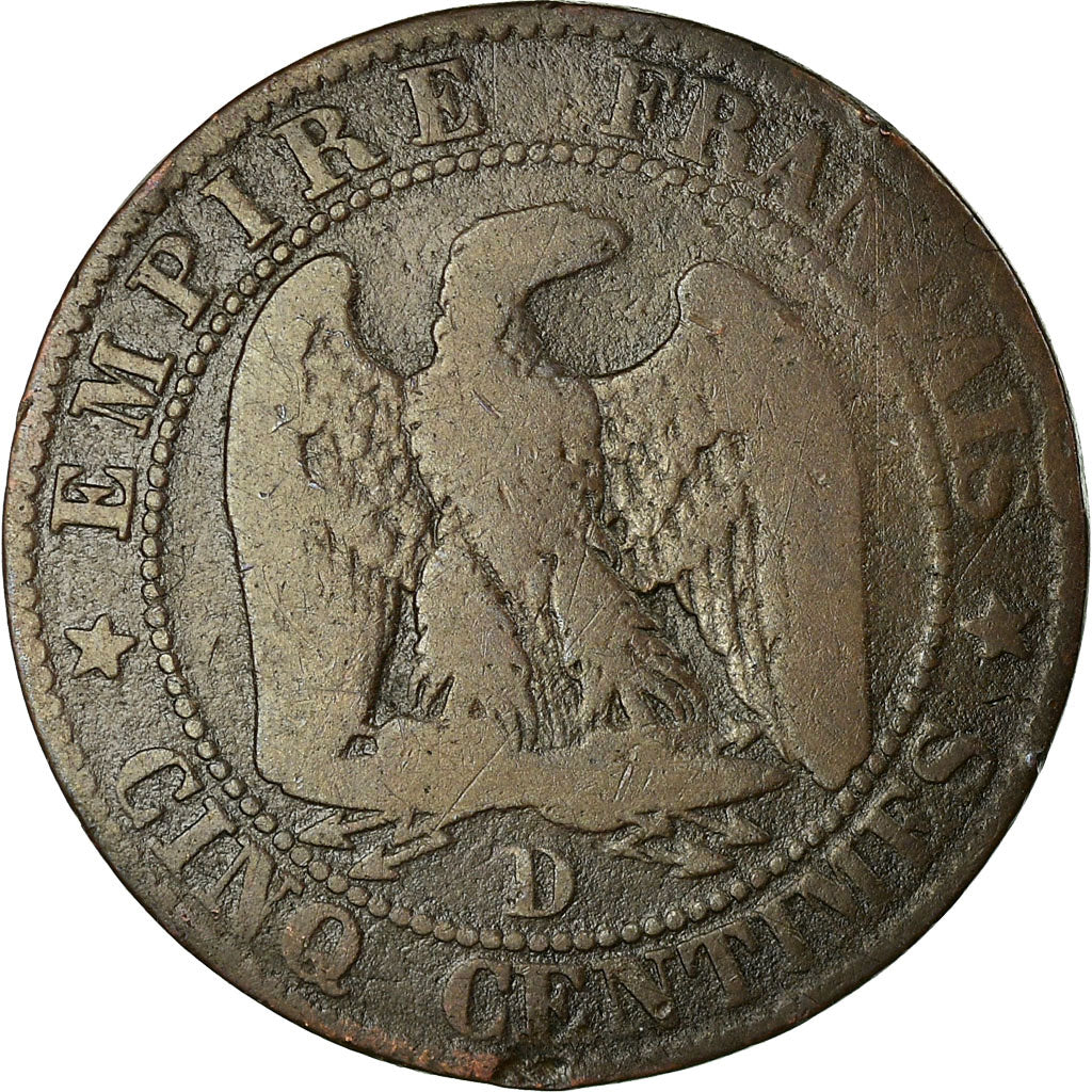 Münze, Frankreich, Napoleon III, 5 Centimes, 1857, Lyon, SGE+