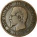 Coin, France, Napoleon III, 5 Centimes, 1857, Marseille, VF(20-25), KM 777.6