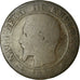 Monnaie, France, Napoleon III, 5 Centimes, 1853, Strasbourg, B, Gadoury 152
