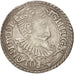Poland, 3 Gröscher, 1597, Olkusz, AU(55-58), Silver, 2.28
