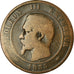 Moneta, Francia, Napoleon III, 10 Centimes, 1855, Paris, B