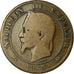 Moneta, Francia, Napoleon III, 10 Centimes, 1863, Bordeaux, B