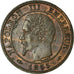 Moeda, França, Napoleon III, Centime, 1855, Paris, AU(50-53)