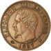 Moneta, Francia, Napoleon III, Centime, 1857, Bordeaux, BB