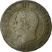 Monnaie, France, Napoleon III, 2 Centimes, 1855, Lyon, B+, Gadoury 103