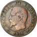 Moneta, Francja, Napoleon III, 5 Centimes, 1856, Rouen, F(12-15)