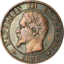Coin, France, Napoleon III, 5 Centimes, 1856, Lille, EF(40-45), KM 777.7
