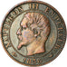 Coin, France, Napoleon III, 5 Centimes, 1856, Lille, EF(40-45), KM 777.7