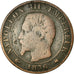 Coin, France, Napoleon III, 5 Centimes, 1856, Bordeaux, F(12-15), KM 777.5