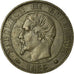 Monnaie, France, Napoleon III, 5 Centimes, 1855, Strasbourg, TB+, Gadoury 152