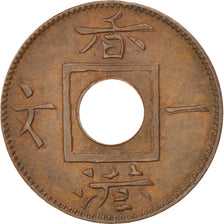 Moneta, Hong Kong, Victoria, Mil, 1865, SPL-, Bronzo, KM:2
