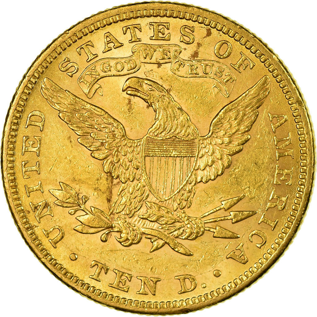 Monnaie, États-Unis, Coronet Head, $10, Eagle, 1881, Philadelphie, TTB+