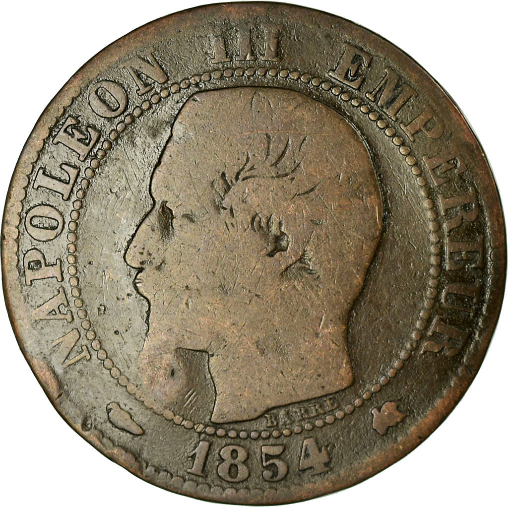 Münze, Frankreich, Napoleon III, 5 Centimes, 1854, Bordeaux, SGE