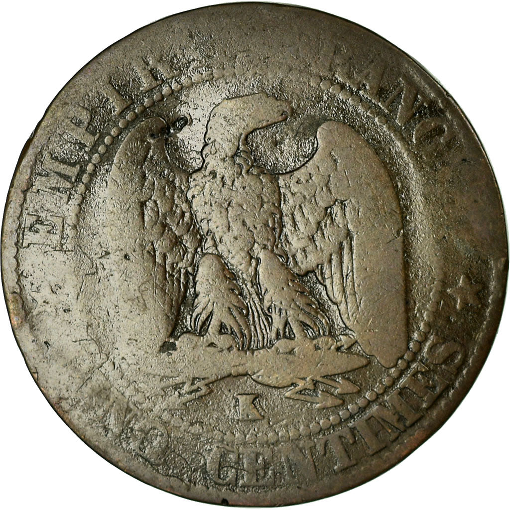 Münze, Frankreich, Napoleon III, 5 Centimes, 1854, Bordeaux, SGE
