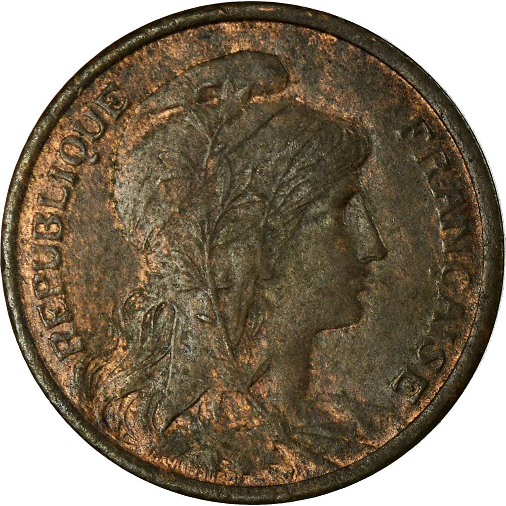 Moneta, Francja, Dupuis, Centime, 1910, Paris, AU(50-53), Bronze, KM:840