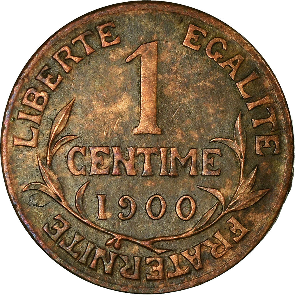 Monnaie, France, Dupuis, Centime, 1900, Paris, TTB+, Bronze, Gadoury:90, KM:840