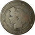 Moneda, Francia, Cérès, 10 Centimes, 1871, Bordeaux, BC, Bronce, KM:815.2