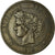 Moeda, França, Cérès, 10 Centimes, 1875, Bordeaux, EF(40-45), Bronze