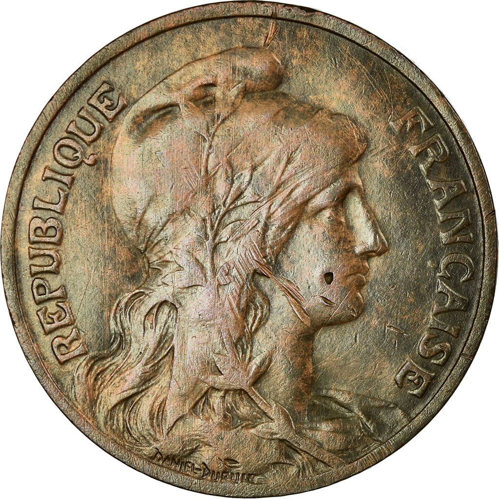 Coin, France, Dupuis, 10 Centimes, 1905, Paris, VF(30-35), Bronze, KM:843