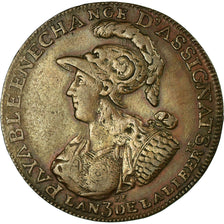 Coin, France, 2 Sols 6 Deniers, 1791, AU(50-53), Copper, KM:Tn37, Brandon:210a