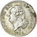 Monnaie, France, 15 sols françois, 15 Sols, 1792, Lille, TTB, Argent, Gadoury 36