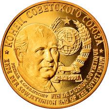 Russia, Medal, Michail Gorbatchev, Politics, Society, War, MS(64), Copper-Nickel