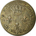 Coin, FRENCH GUIANA, 2 Sous, 1789, Paris, EF(40-45), Billon, KM:1, Lecompte:20