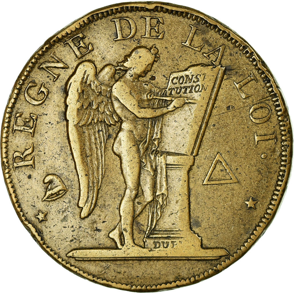 Münze, Frankreich, 2 Sols, 1793, SS, Kupfer, Gadoury:33