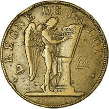 Münze, Frankreich, 2 Sols, 1793, SS, Kupfer, Gadoury:33