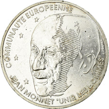 Coin, France, Jean Monnet, 100 Francs, 1992, AU(55-58), Silver, KM:1120